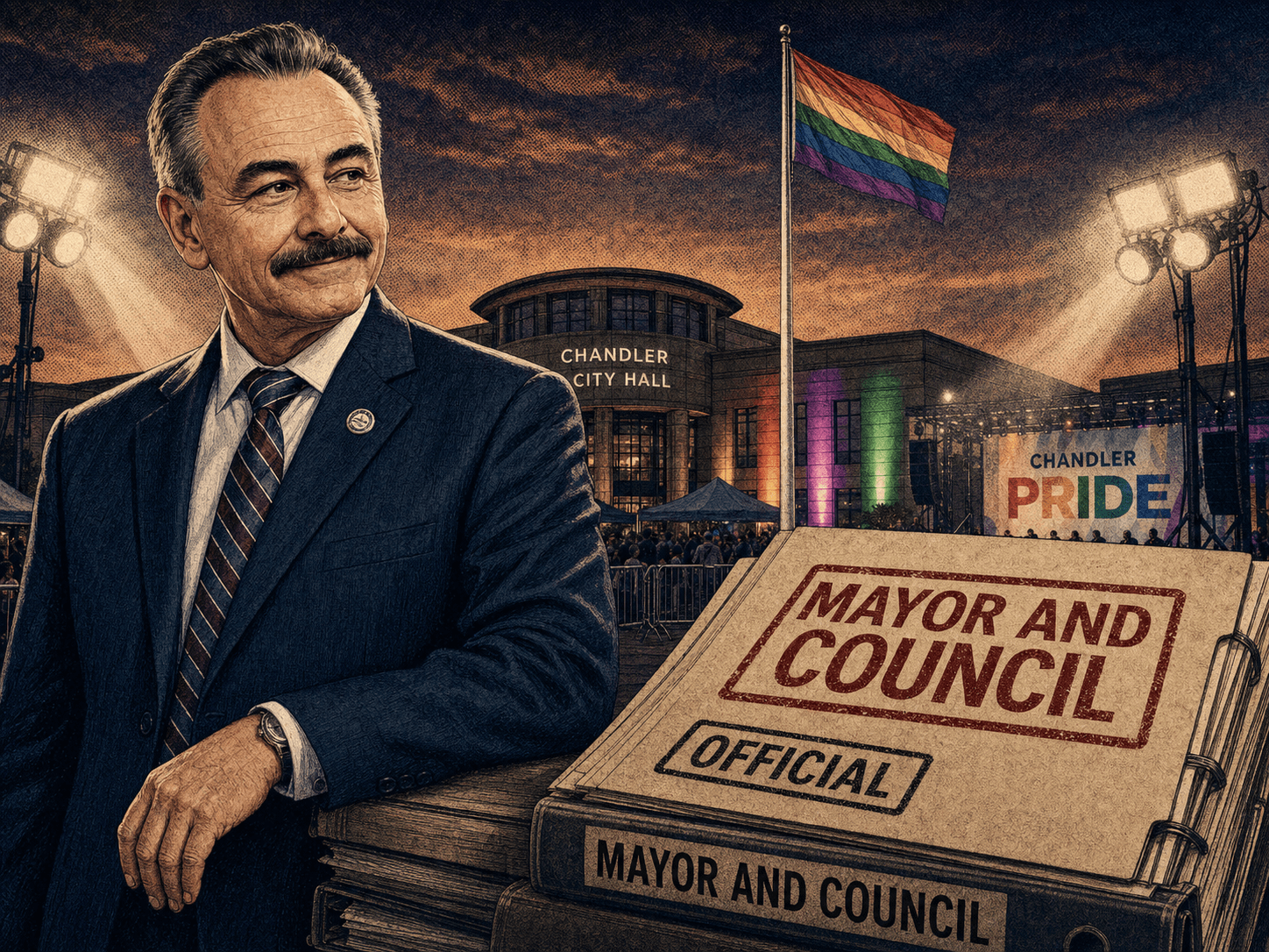 City Hall made Pride an official government event during his tenure.